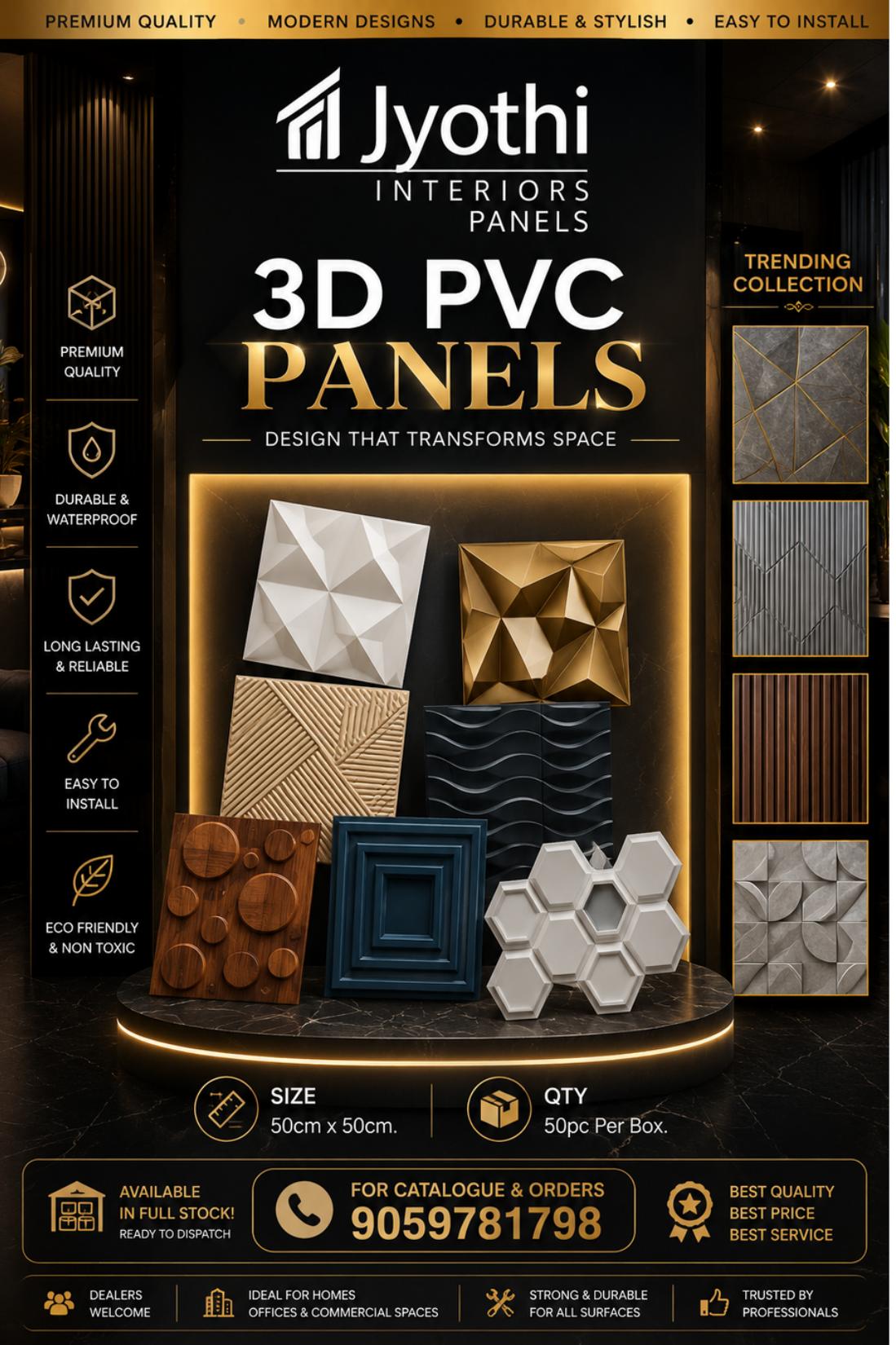 3D Wall Panels