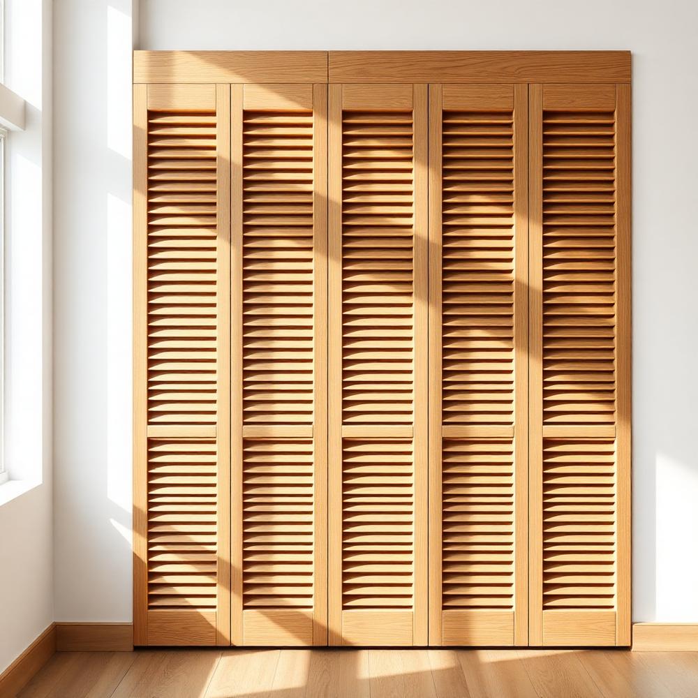Oak Louver Panel